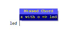 chord hint